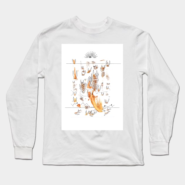 Fall of the angel Long Sleeve T-Shirt by CarolinaCampos